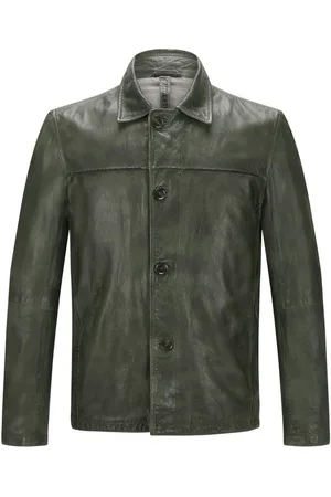 Milestone Lederjacke MSHampton aus Lammleder mit Knopfleiste - Verkäufer: LOGWOOD-STORE