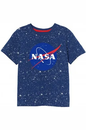 Nasa T-Shirt Jungen T-Shirt Kurzarm, Weiß oder , Gr. 134–164 - Verkäufer: kaufhaus-chemnitz