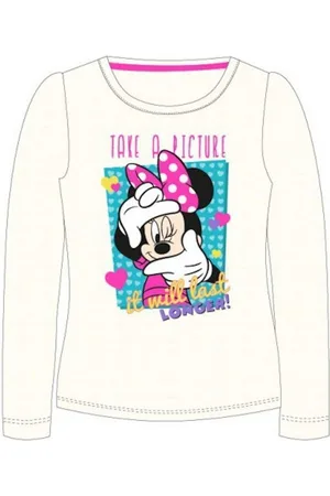 Disney T-Shirt Minnie Maus Langarm-Shirt "Take Adventure", & Rosa, Gr. 98–128 - Verkäufer: kaufhaus-chemnitz