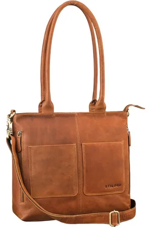 STILORD Handtasche "Merry" 3in1 Vintage Shopper Leder Handtasche Damen Große Henkeltasche - Verkäufer: Leder