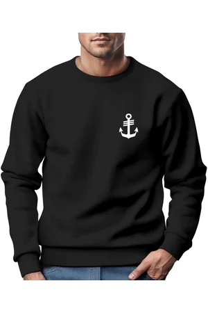 Neverless Sweatshirt Zip-Hoodie Herren Anker Hamburg Nordisch Sweatjacke mit Kapuze Print - Verkäufer: Akowi