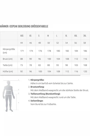Icepeak Funktionsshorts BRASWELL - Verkäufer: Sport Erdl