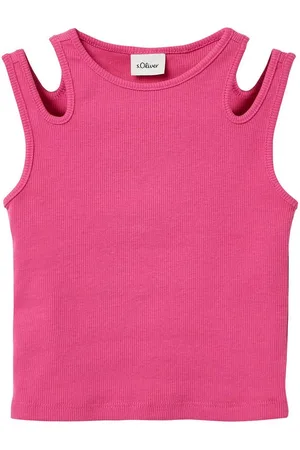 QS by s.Oliver 2-in-1-Top mit Cat-outs