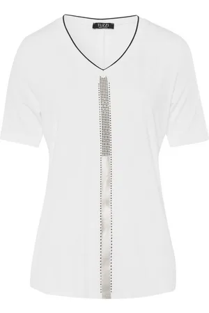 Tuzzi Nero Kurzarmshirt mit Zierstreifen - Verkäufer: Held Fashion Retail
