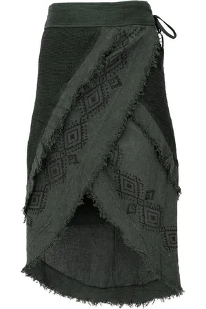GURU-SHOP Minirock Goa Wickelrock, Tribal Lagenlook Rock, Boho.. alternative Bekleidung - Verkäufer:
