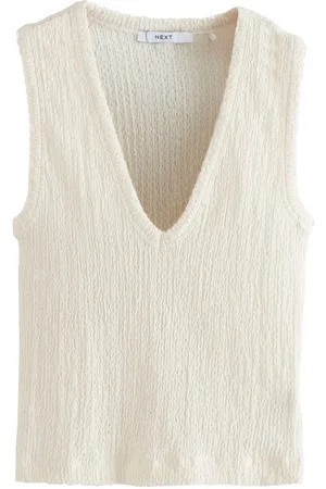 Next Trägertop Strukturiertes Tanktop mit V-Ausschnitt (1-tlg) - Verkäufer: Germany GmbH
