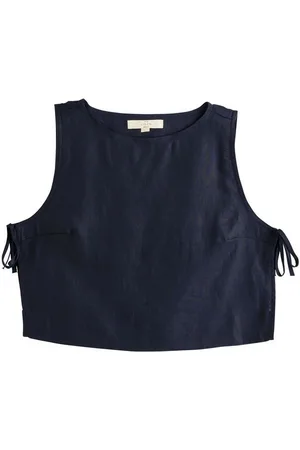 Next Crop-Top Top aus 100 % Leinen (1-tlg) - Verkäufer: Germany GmbH
