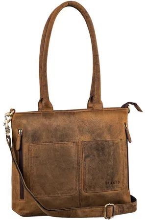 STILORD Handtasche "Merry" 3in1 Vintage Shopper Leder Handtasche Damen Große Henkeltasche - Verkäufer: Leder