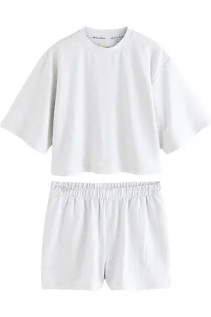 Next Pyjama Kurzer strukturierter Pyjama (2 tlg) - Verkäufer: Germany GmbH