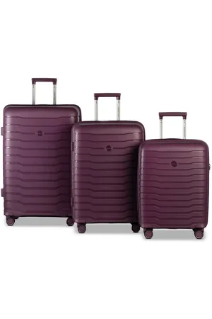 WORLDPACK Trolleyset Portland, 4 Rollen, (3-teilig, 3 tlg), Polypropylen - Verkäufer: WE LOVE BAGS