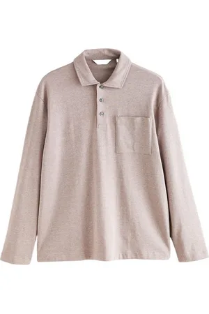 Next Langarm-Poloshirt Langärmeliges Polo-Shirt aus schwerem Stoff (1-tlg) - Verkäufer: Germany GmbH