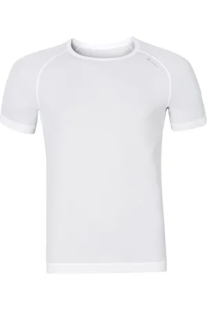 Odlo Funktionsunterhemd Shirt s/s crew neck CUBIC WHITE - Verkäufer: Brendler & Klingler Sport GmbH