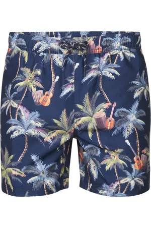 Petrol Industries Badeshorts – Badehose mit Allover-Print Kordelzugverschluss - Verkäufer: Schneider Fashion Store