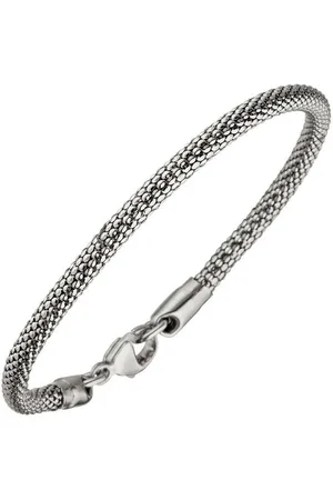 Jobo Silberarmband, 925 Silber 19 cm