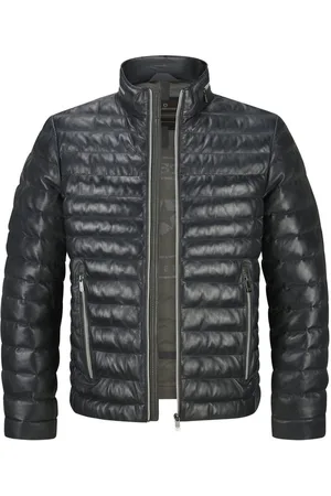 Milestone Lederjacke MSCortino Steppjacke aus Lammleder wetterbeständig - Verkäufer: LOGWOOD-STORE