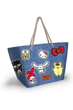 KARACTERMANIA Strandtasche Sanrio Hello Kitty Stickers Soleil Tragetasche Tasche - Verkäufer: okluge