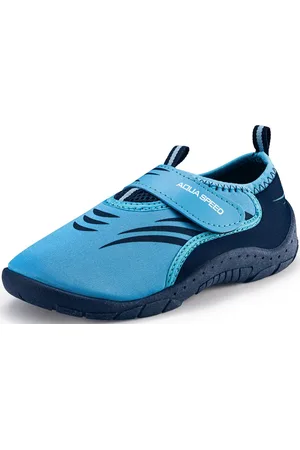 Aquaspeed Aqua Slipper Kinder Gr. 31 – ideal für Urlaub, Dusche & Strand Wasserschuh (Schlicht & funktional – ideal für Pool & Campingplatz) Extra leichtes Modell – Fast unspürbar am Fuß zu tragen - Verkäufer: ULP - Berlin