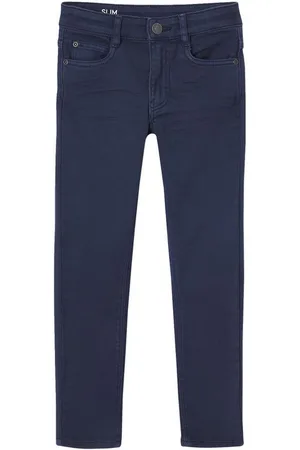 Vertbaudet Cargohose Jungen Slim-Fit-Hose, Hüftweite SLIM Bundeweite verstellbar - Verkäufer: