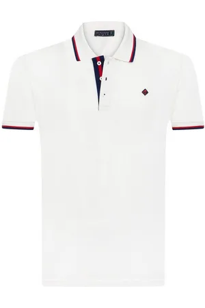 Sir Raymond Poloshirt mit klassischem Kragen und kurzer Knopfleiste