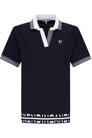 HAJO Poloshirt 19914 Feinpiqué 1/2 Arm stay fresh V-Neck gemustert - Verkäufer: P-Graph GmbH Mode & mehr