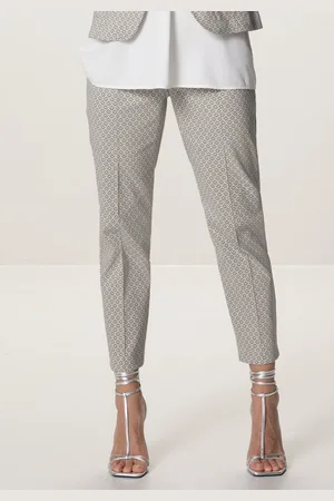 Bianca Stretch-Hose SIENA mit Minimal-Druck in angesagten Trendfarben - Verkäufer: