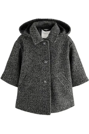 Next Kurzmantel Monochromer, lockerer Mantel mit Wolle (1-tlg) - Verkäufer: Germany GmbH