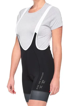 100% Fahrradhose Exceeda Womens Bib Short - Black/Charcoal - Verkäufer: Hoco Online GmbH