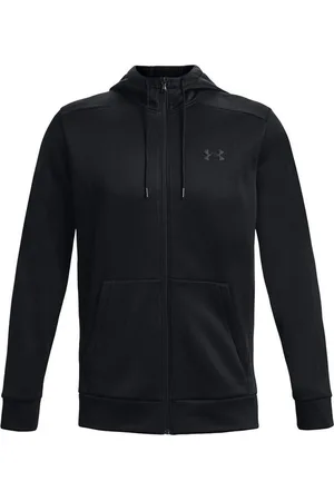 Under Armour Sweatshirt UA ARMOUR FLEECE FZ HOODIE BLACK - Verkäufer: Sport Hübner