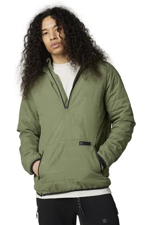 Fox Racing Fahrradjacke Howell Hooded Puffy Anorak - army - Verkäufer: Hoco Online GmbH