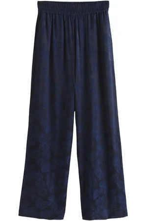 Next Schlupfhose Satin-Jacquardhose mit weitem Beinschnitt (1-tlg) - Verkäufer: Germany GmbH