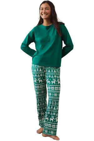 Next Pyjama Langärmeliger Pyjama aus 100 % Baumwolle (2 tlg) - Verkäufer: Germany GmbH