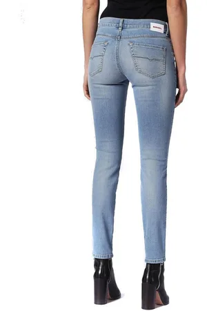 Diesel Straight-Jeans Sandy 084RH Damen Jeans Hose Slim Straight - Verkäufer: fashion4smile