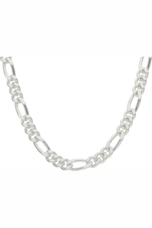 JuwelmaLux Silberkette Halskette Figaro 925/000 Sterling Silber JL50-05-0058 (1-tlg) - Verkäufer: Juwelier-Bacak