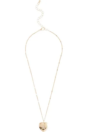 Next Kette mit Anhänger Halskette mit Buchstabenmedaillon in Herzform (1-tlg) - Verkäufer: Germany GmbH