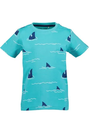 Blue Seven T-Shirt Jungen T-Shirt Hai lagune (1-tlg) - Verkäufer: nettibeck