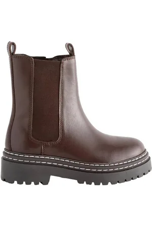Next Klobige Chelsea-Stiefeletten aus Leder Chelseaboots (1-tlg) - Verkäufer: Germany GmbH