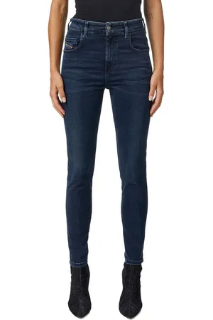 Diesel Skinny-fit-Jeans Slandy-High 009QF Damen Jeans Slim Skinny - Verkäufer: fashion4smile