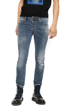 Diesel Skinny-fit-Jeans Sleenker 085AH Stretch Herren Jeans Hose Slim Skinny - Verkäufer: fashion4smile
