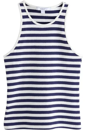 Next Tanktop Gestreiftes Tanktop aus Strick mit Ringerrücken (1-tlg) - Verkäufer: Germany GmbH