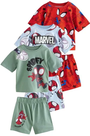 Next Pyjama Kurze Schlafanzüge aus Baumwolle, 3er-Pack (6 tlg) - Verkäufer: Germany GmbH