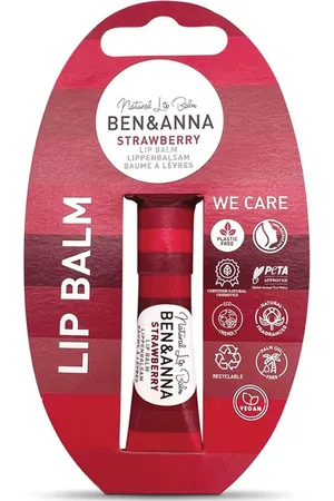 Ben & Anna Lippenpflegemittel Lipbalm Strawberry, 6 g - Verkäufer: BioNaturel