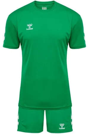Hummel Trainingsanzug Trainingsset Shirt & Shorts Atmungsaktiv Polyester (2-tlg), hmlLOGO SET - Verkäufer: ARIZONAS