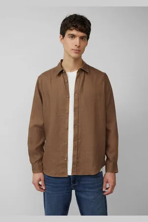 QS by s.Oliver Langarmhemd Regular Fit: Langarmhemd aus Leinen Garment Dye - Verkäufer: