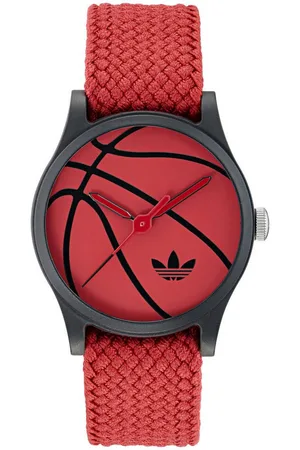 adidas Quarzuhr GAME ONE AOSY250272I, Armbanduhr, Herrenuhr, Damenuhr,Nylonarmband,wasserabweisend bis 5 bar