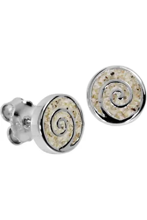 DUR Paar Ohrstecker - Spirale 2.0 - Strandsand - Silber 925/000 -, (2-tlg) - Verkäufer: OSTSEE-SCHMUCK