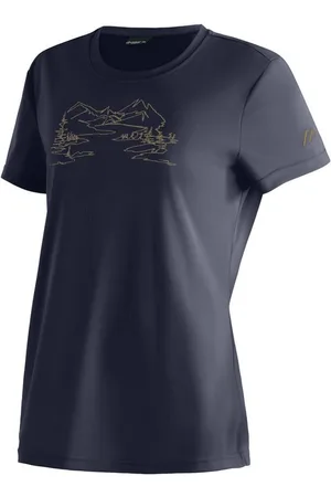 Maier Sports T-Shirt Wilma Print Damen Funktionsshirt, Freizeitshirt mit Aufdruck, Regular Fit