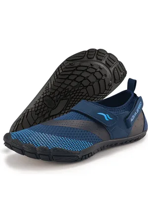 Aquaspeed Komfort-Strandschuhe AGAMA Gr. 43 – Navy/Schwarz/Hellblau Wasserschuh (Strandschuhe für Herren – geeignet für Pool, Reise & Alltag) Bequem & stylisch – Sneaker-Look mit Wasserschutz - Verkäufer: ULP - Berlin