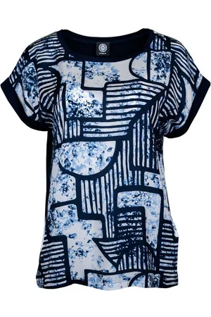 Faber Print-Shirt Druckshirt mit Satin-Front mit Satin-Front - Verkäufer: Fashion