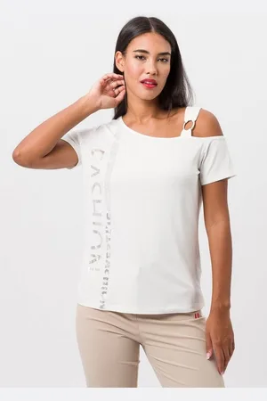 Tuzzi Nero Kurzarmshirt mit asymmetrischem Ausschnitt - Verkäufer: Held Fashion Retail