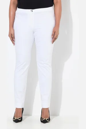 Ulla Popken Chinohose Chino-Hose Slim Elastikbund Saumschlitze - Verkäufer: Popken Fashion Group